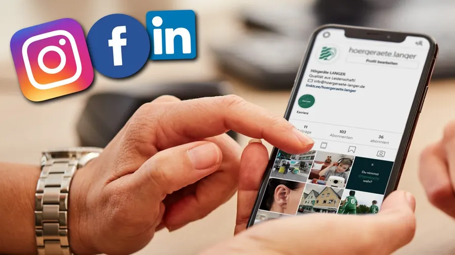 Facebook, Instagram, LinkedIn – Folgen Sie uns auf den Sozialen Medien!