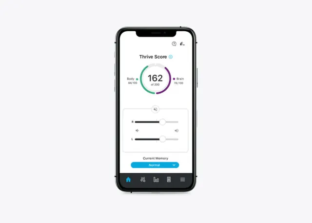Hörgeräte-App auf dem Smartphone